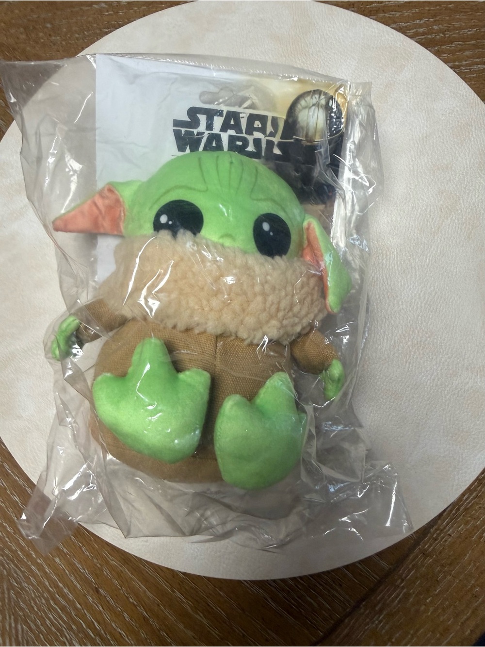 Buckle-Down Star Wars Mandalorian Plushy - Green & Brown